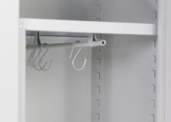 Stahl-Akten-/Kleiderschrank - Kleider-Wäscheschrank oder Spind - 92 cm breit- stabil - lichtgrau - sofort lieferbar  !!!