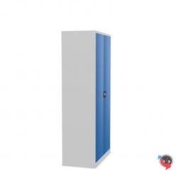 Stahl-Aktenschrank - Stahlschrank - Werkzeugschrank - 92 x 60  x 195 cm - blaue Türen - super tief 60 cm - Lieferzeit sofort ! 
